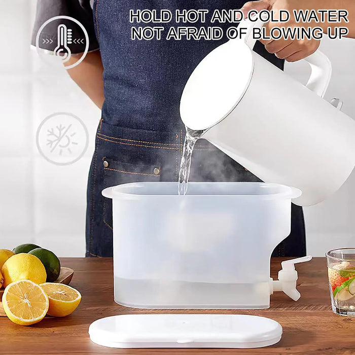 2.8L Refrigerator Beverage Dispenser with Faucet