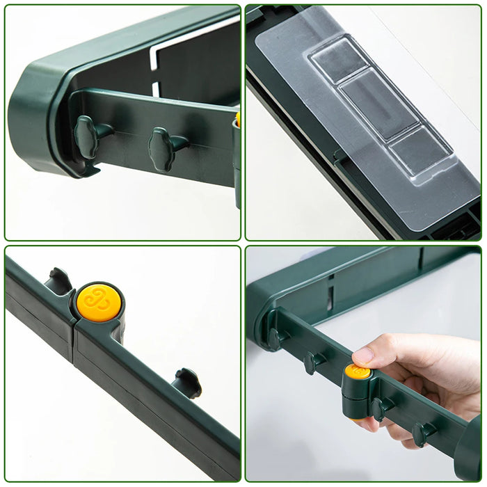 Aihogard Cabinet Door Trash Bag Holder