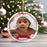 Personalized Baby Christmas Ceramic Ornament