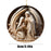 12x Wooden Nativity Scene Ornaments