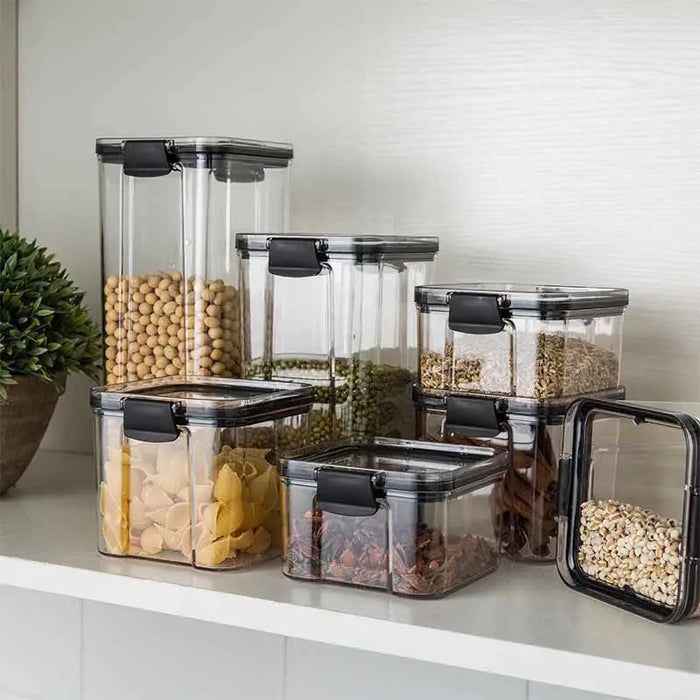 Kitchen Food Storage Containers with Lids