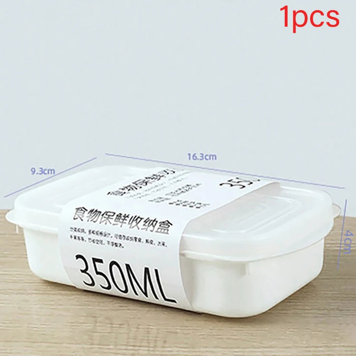 White Airtight Food Storage Containers