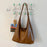 Fashion Leather Women's Hand-held Shoulder Bags, Large Capacity Simple and Versatile Tote Bag, Suitable for Commuting Banquets