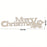 10pcs Christmas Letter Ornaments.