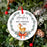 Personalized Baby First Christmas Ornament
