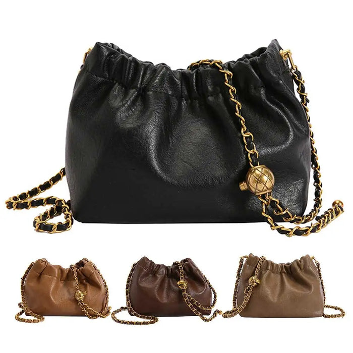 Crossbody Leather Tote Bag