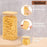 Kitchen Clear Rectangle Storage Jars with Bamboo Lids