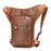 Leather Drop Leg Bag