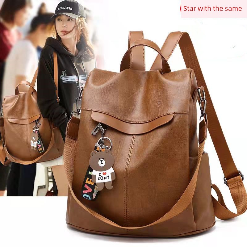 Luxury Genuine Leather Backpack