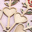 Personalized Wooden Rose Flower with Base