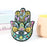 Personalized Colorful Hand of Fatima Ceramic Ornament