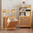 Bamboo Laundry Hamper with Shelf