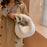 Shanti Roze Half Moon Bag