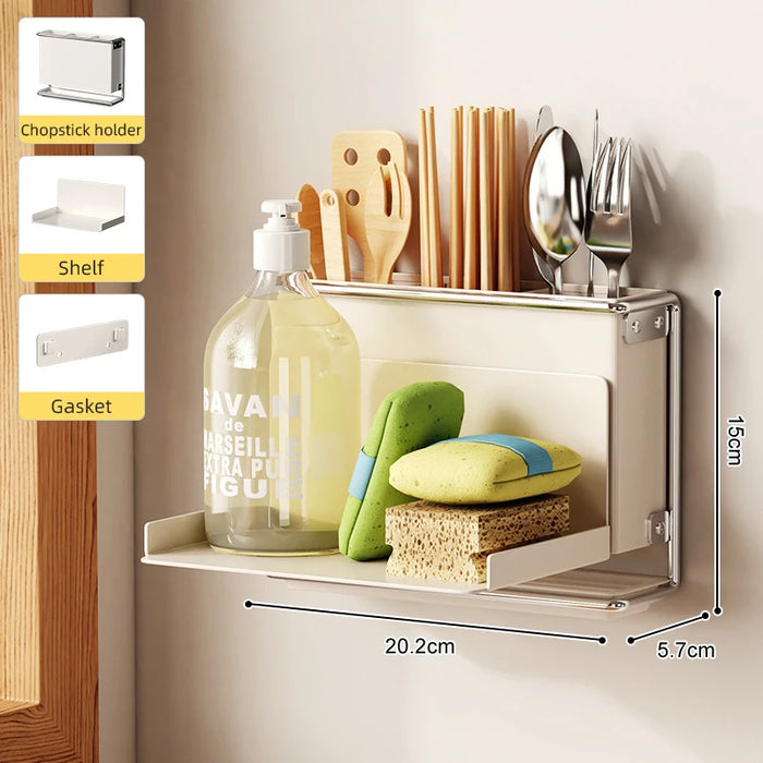 Kitchen Knife Drying Holder with Drainer