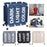 3-Grid Dirty Clothes Hamper with Lid