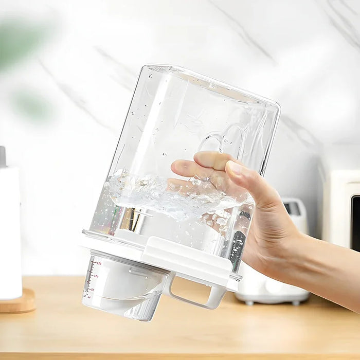Airtight Food Storage Container with Measuring Cup