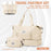 Travel Foldable Duffel Bag for Airlines Carry on Bag for Women Girls Lightweight Large Capacity Sports Weekend Trip Overnigh Bag