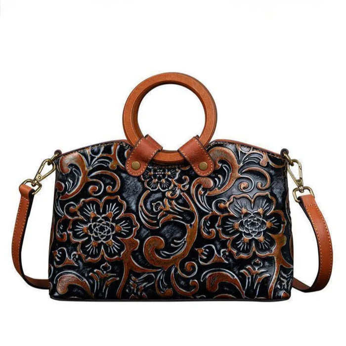 Embossed Handbag