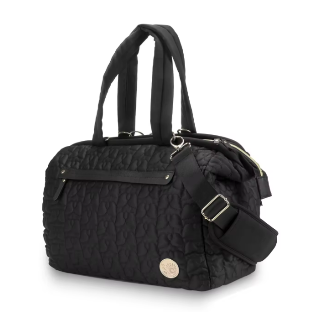 Large Capacity Quilted Diaper Bag – Water-Resistant Mother Bag for Travel & Daily Use