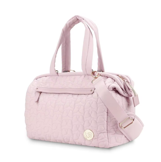 Large Capacity Quilted Diaper Bag – Water-Resistant Mother Bag for Travel & Daily Use