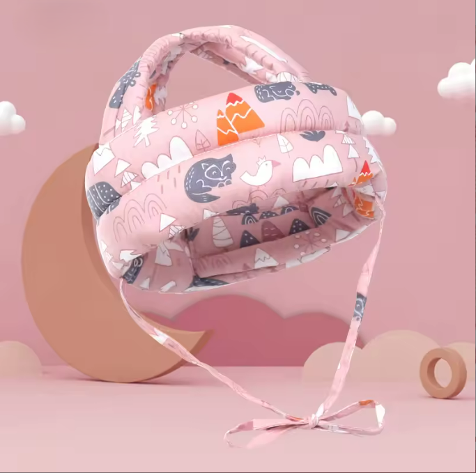 Soft & Lightweight Head Protection for Crawling and Walking Babies
