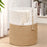Large Tall Woven Storage Basket with Handles