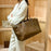 2025 Women's Vintage Tote Bag Large Capacity Commuter Shoulder Purse Adjustable Strap Travel Laptop Bag Eco-Friendly Leather