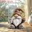2D Gnome Ornament Enchanting Home & Office Decor.