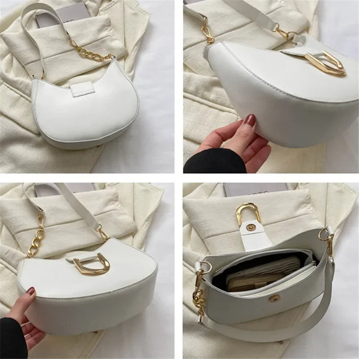 Stylish PU Leather Shoulder Bag
