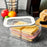 Stackable Refrigerator Storage Containers with Lids