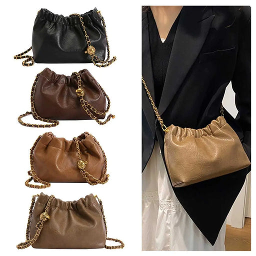 Crossbody Leather Tote Bag
