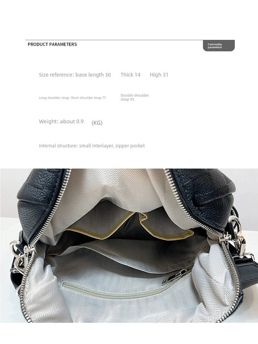 Trendy Women’s Plaid Backpack