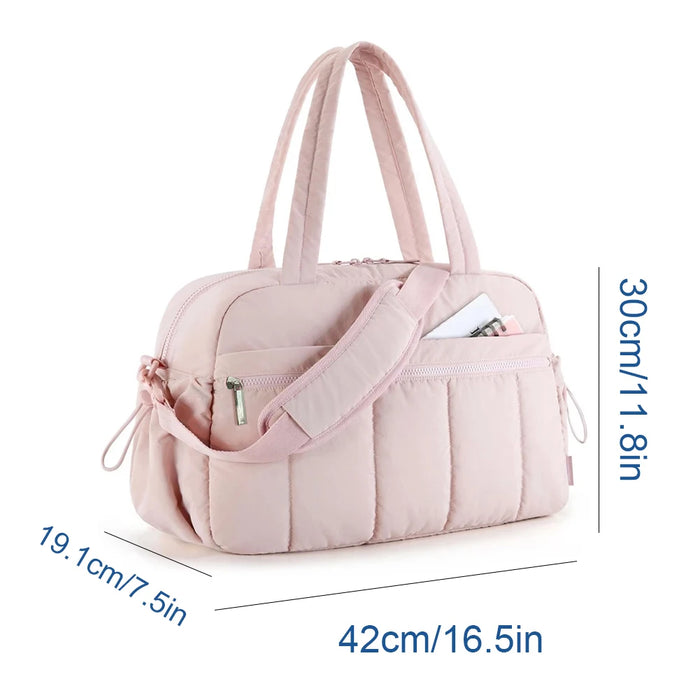 Travel Duffel Bags Gym Bag Women with Waterproof Hand Luggage Airport Cabin Bags Mom Stroller Maternity Totes Baby Diaper Bag