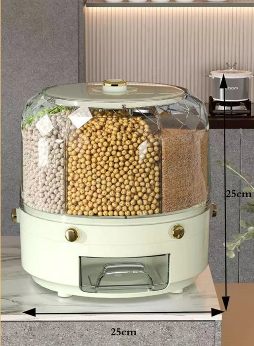 360° Rotating Rice Dispenser