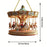 2D Santa Carousel Christmas Hanging Ornament
