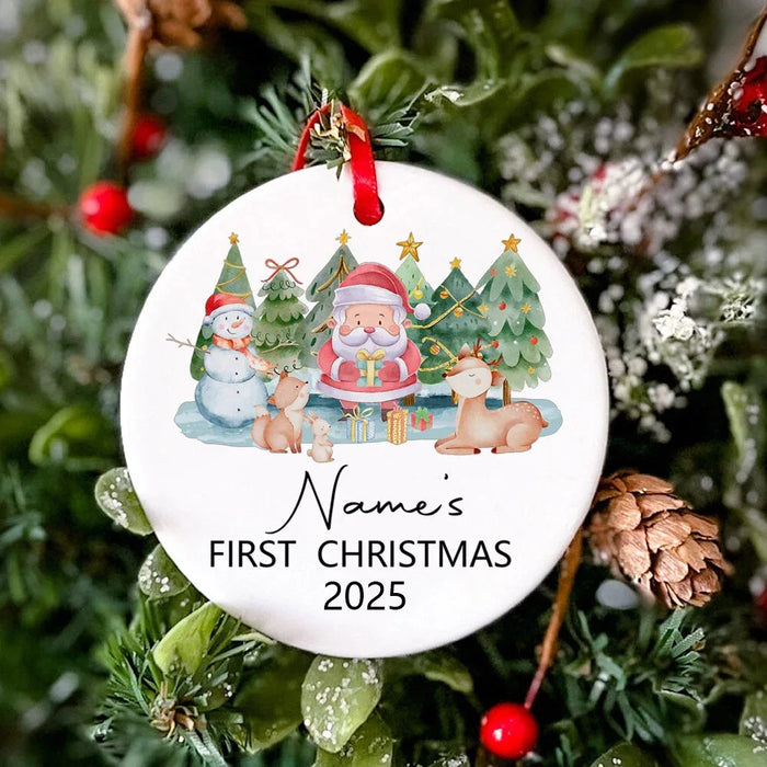 Personalized Baby First Christmas Ornament