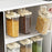 Transparent Kitchen Cereal Storage Container