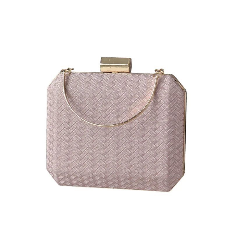 New Women Weave Evening Bag