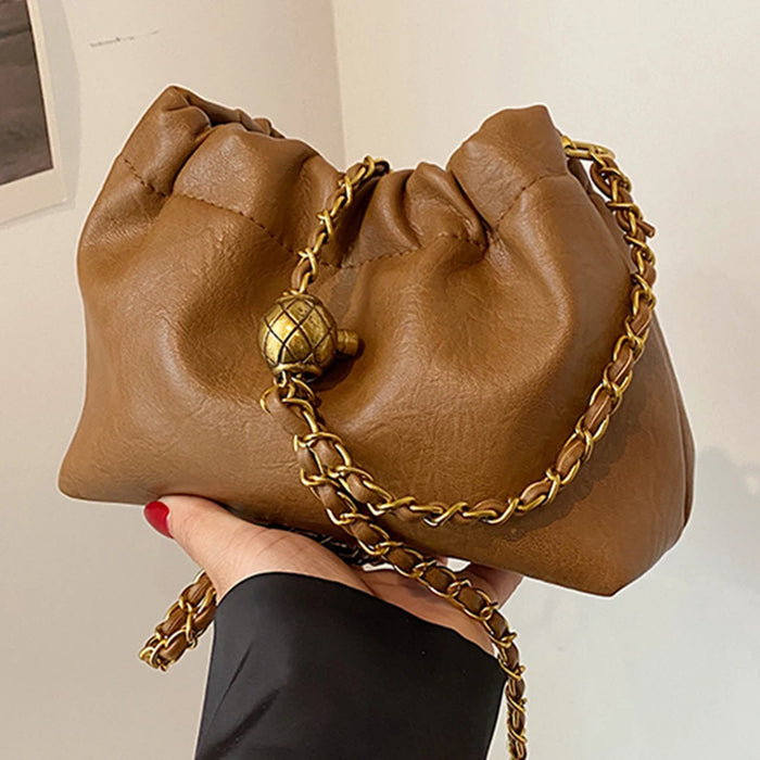 Crossbody Leather Tote Bag