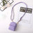 Portable Coin Purse New PU Leather Solid Color Crossbody bag Lightweight Mini Makeup Bag Women