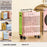 Medium/Large Foldable Laundry Hamper Spacious Portable with Wheels for Mobility