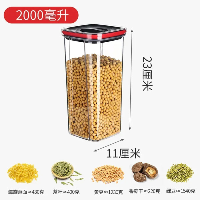 Plastic Food Storage Containers with Lids