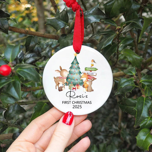 Personalized Baby First Christmas Ornament