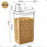 Airtight Food Storage Container with Measuring Cup