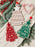 Personalized Stacked Christmas Tree Family Ornament.