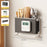 Kitchen Knife Drying Holder with Drainer