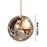 12x Wooden Nativity Scene Ornaments