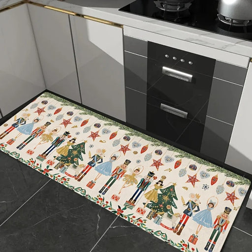 Christmas Nutcracker Kitchen Mat
