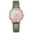 WOKAI High Quality Fashion Luxury Joaquin Rose Women Calf Leather Luxury Quartz Watch Girls Student Sports Watch Retro Clock