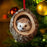 Acrylic Cartoon Forest Christmas Ornaments